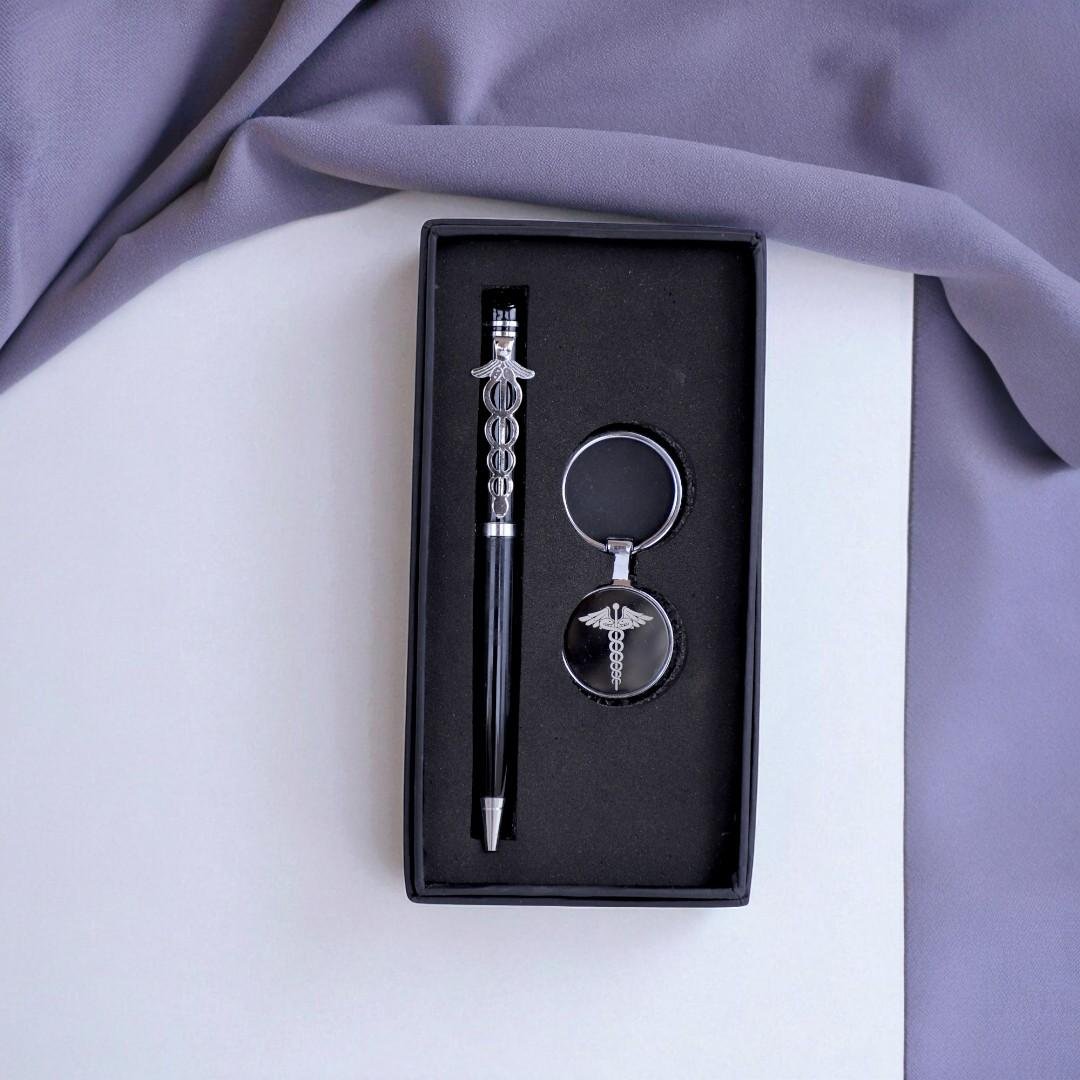 Customized Pen & Keychain Set for Doctors
