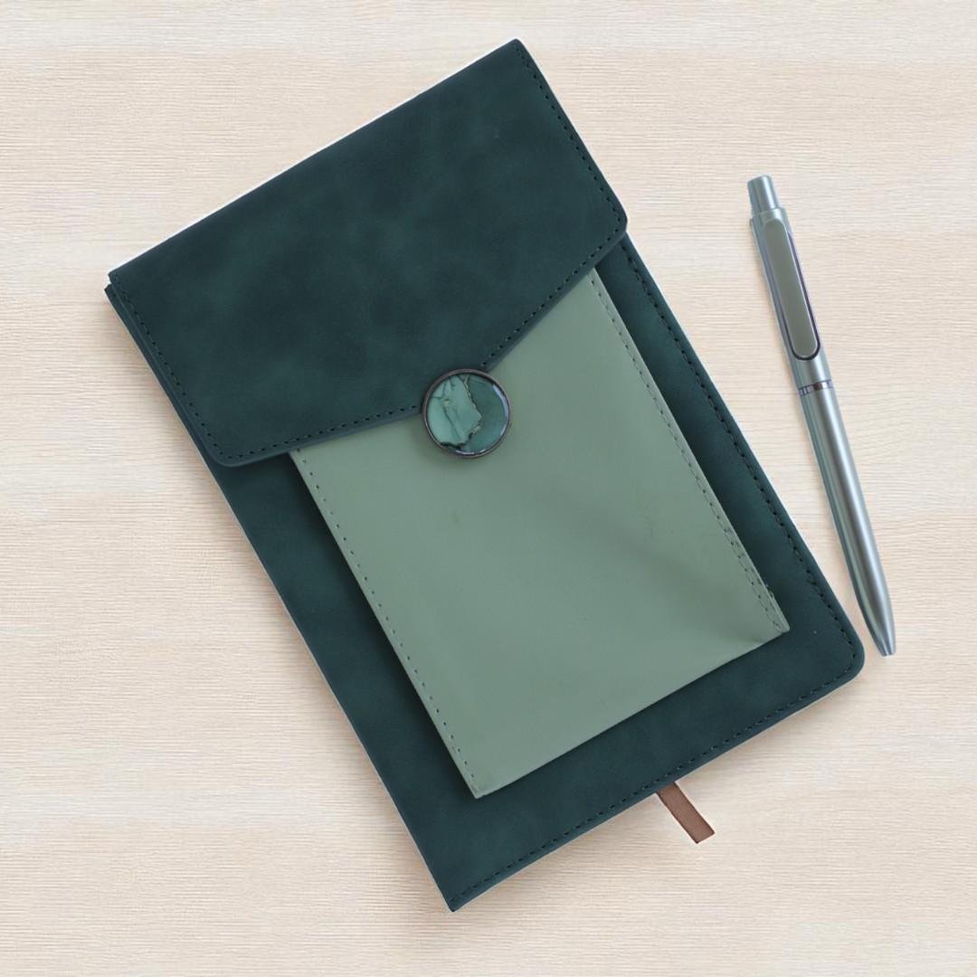 Executive Writing Combo – Personalized Diary & Pen Gift Set