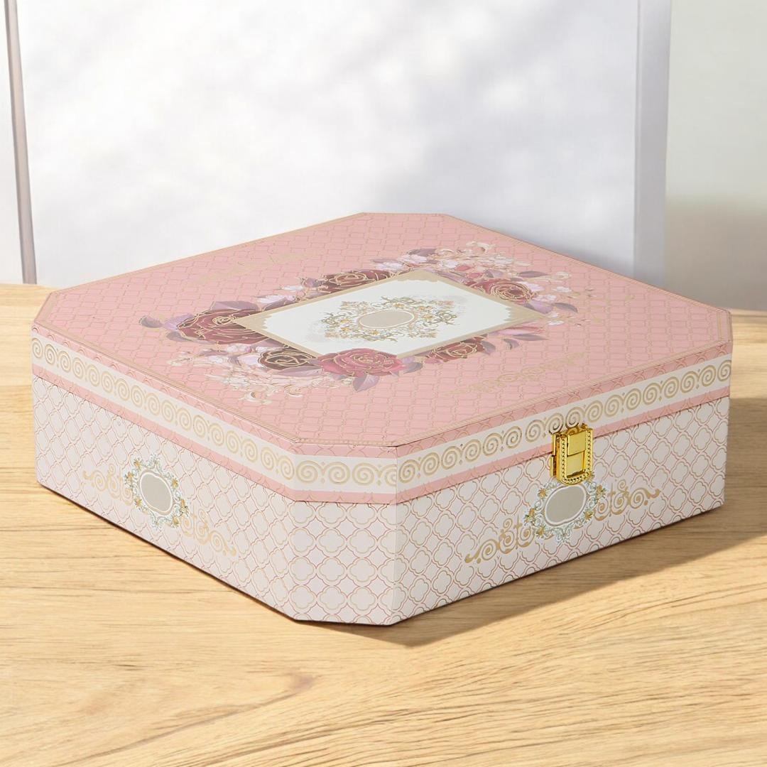 Heritage Grandeur – Luxury 2 Jar & 8 Section Dry Fruit Box