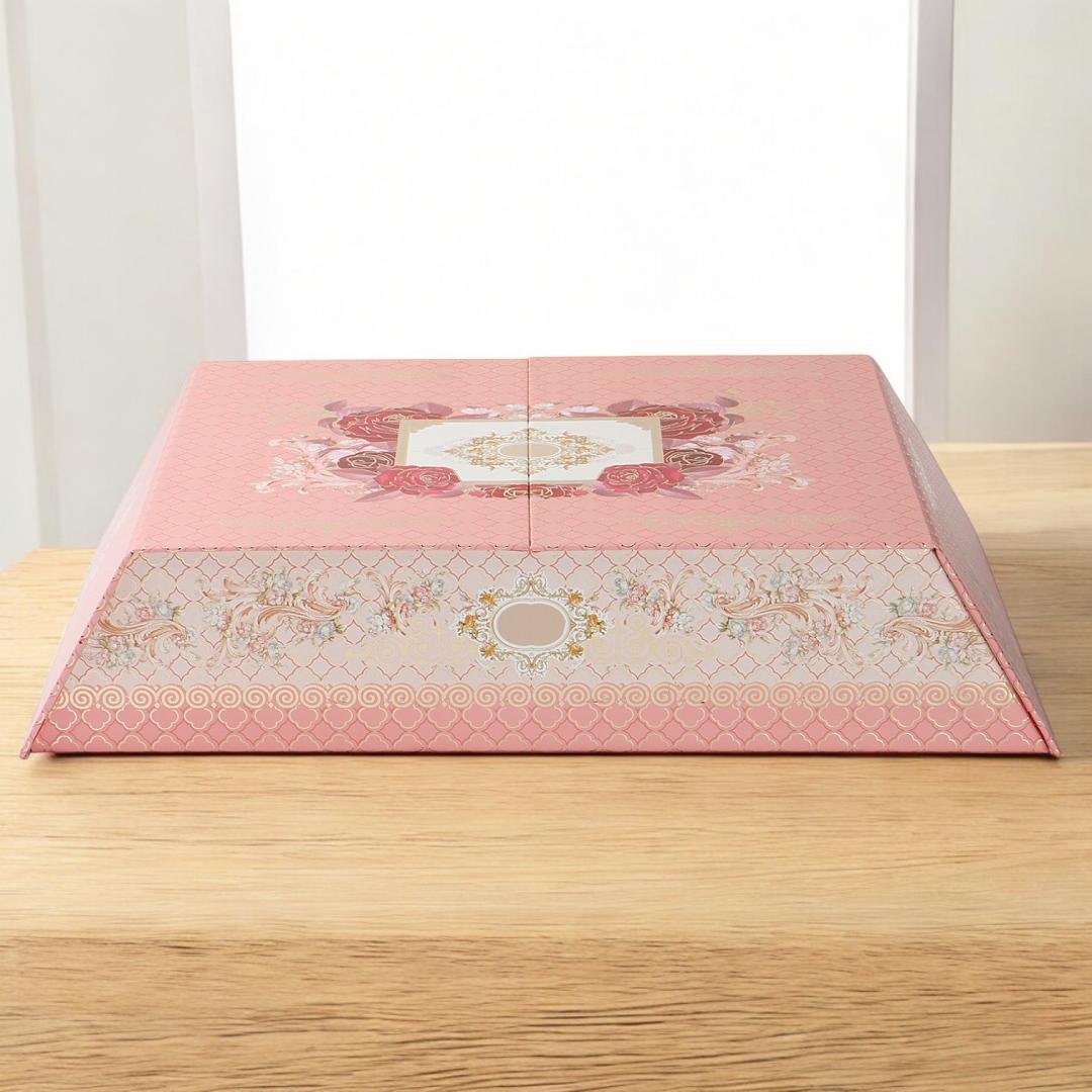 Heritage Wooden Hamper – Premium Dry Fruit & Sweet Box