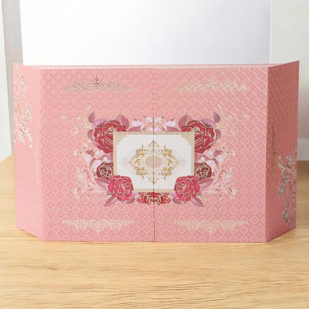 Heritage Wooden Hamper – Premium Dry Fruit & Sweet Box