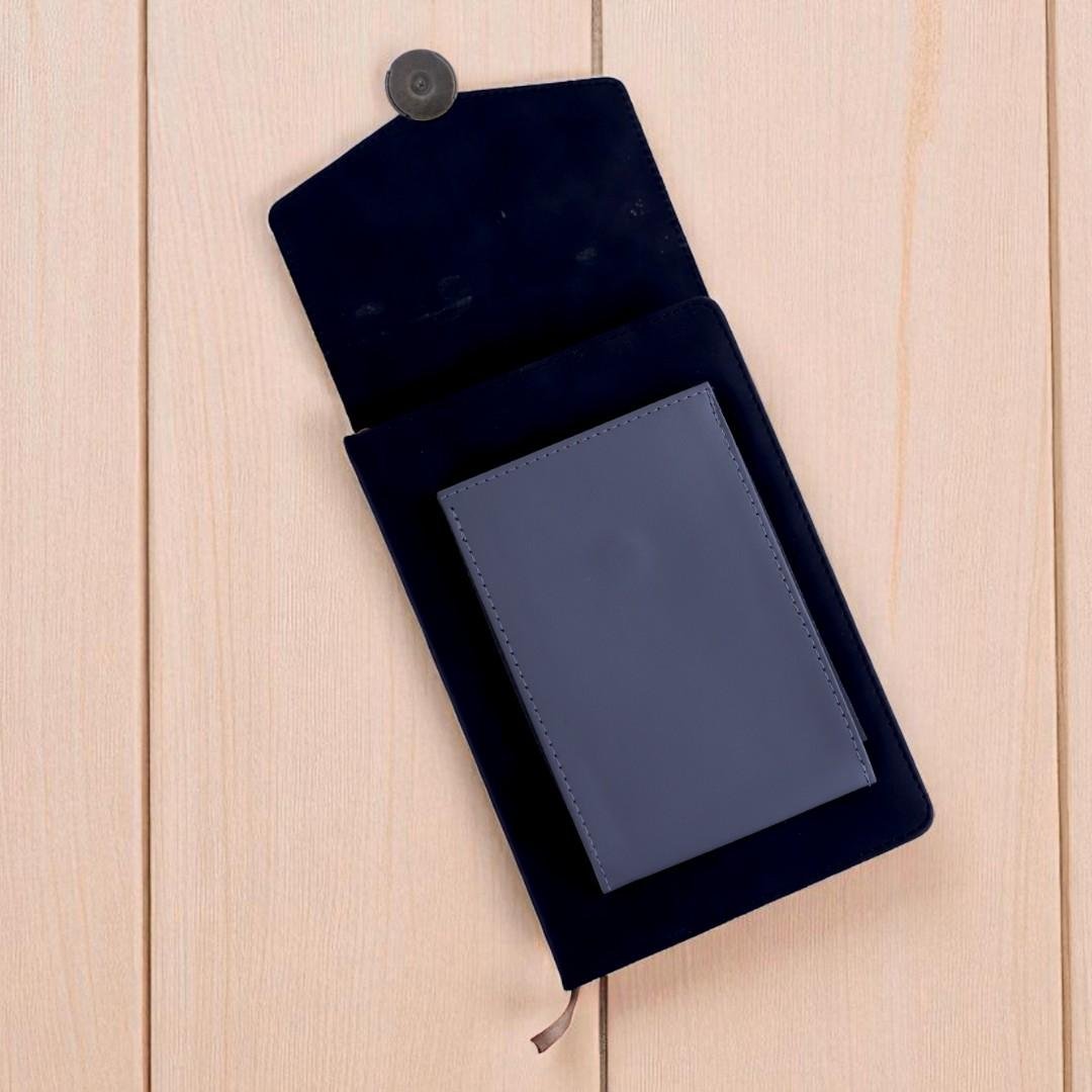 “Premium Signature Set – Customized Pen & Diary with Name & Logo”