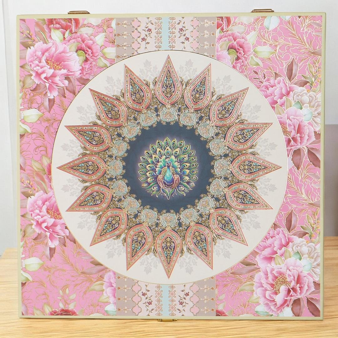 Royal Indulgence – 4 Jar & 9 Cavity Premium Dry Fruit & Bites Box